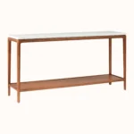 Ivan Marble Top Console Table - Image 2