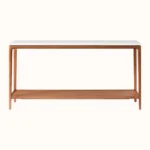 Ivan Marble Top Console Table