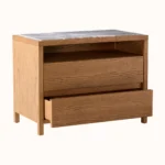 Alan Modern Marble Nightstand - Image 2