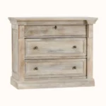 Zane Natural White Wash Nightstand