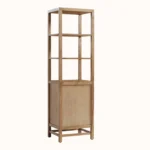 Sean Light Brown Bookcase