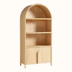 Nate Bookcase with Shelves - Image 2